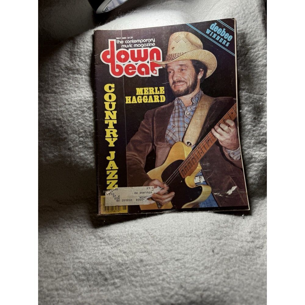 VINTAGE DOWN BEAT MAGAZINE MAY 1980 MERLE HAGGARD COUNTRY JAZZ BILLY TAYLOR
